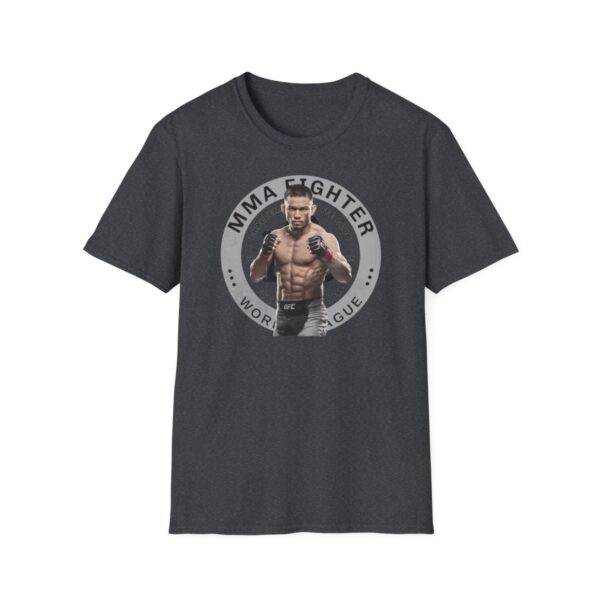 MMA tričko s potiskem “MMA Fighter” - Síla a odhodlání - Unisex Softstyle