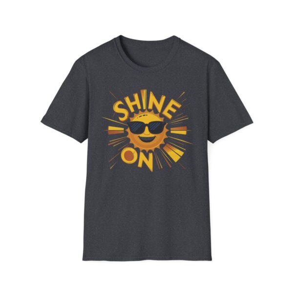 Tričko s potiskem "Shine On" Unisex Softstyle