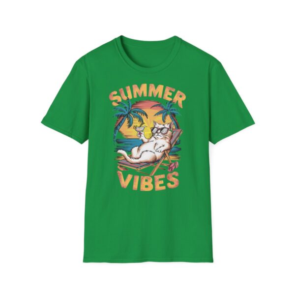 Tričko s potiskem “Summer Vibes” - Pohoda na maximum - Unisex Softstyle