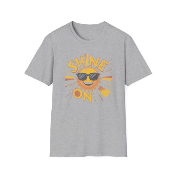 Dovolenkové tričko s potiskem "Shine On" Unisex Softstyle