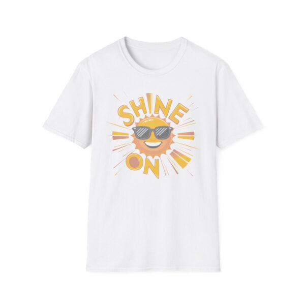 Dovolenkové tričko s potiskem "Shine On" Unisex Softstyle