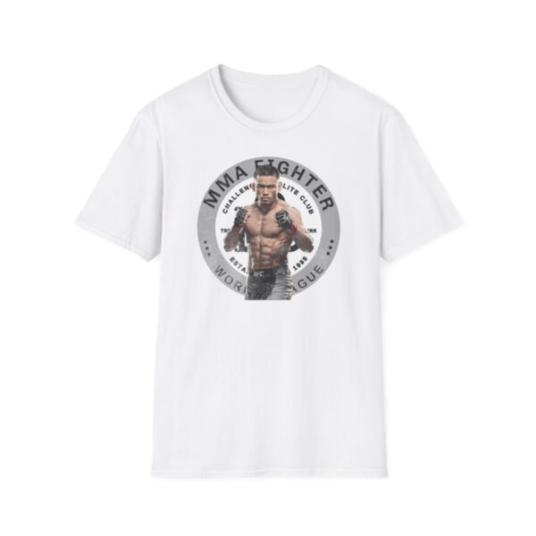 MMA tričko s potiskem “MMA Fighter” - Síla a odhodlání - Unisex Softstyle