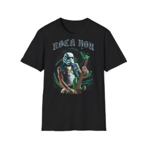 Tričko s potiskem "Rock You - Alien" Unisex Softstyle