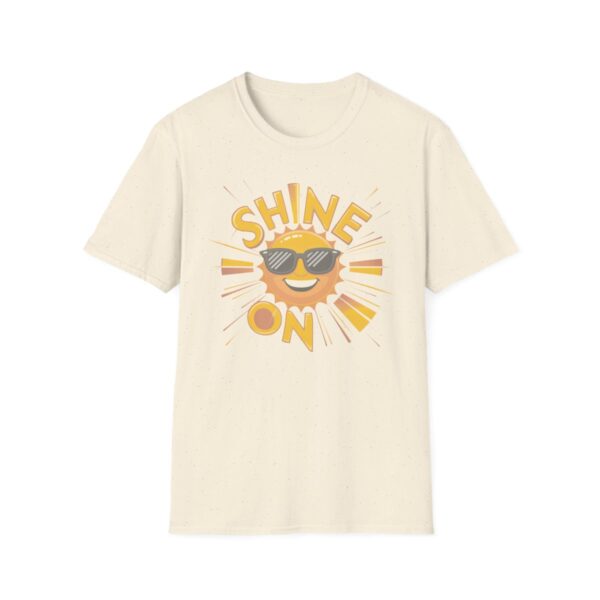 Dovolenkové tričko s potiskem "Shine On" Unisex Softstyle