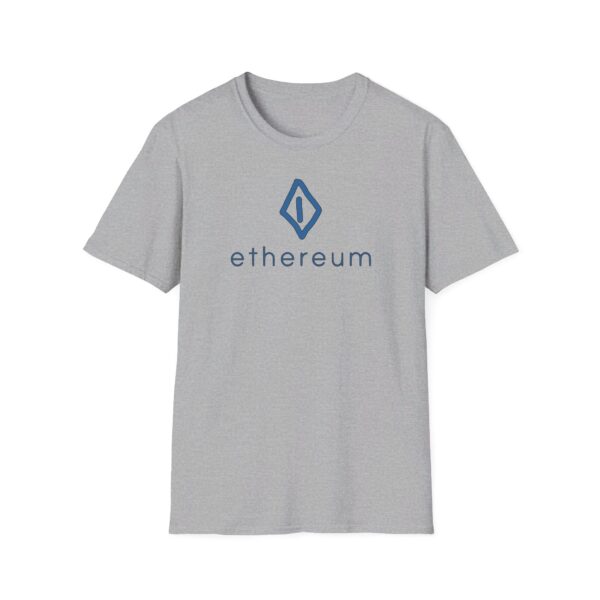 Tričko s potiskem Ethereum – Pro každého veselého kryptobarona Unisex Softstyle