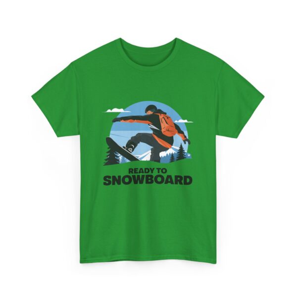 Tričko s potiskem "Ready to Snowboard" - Image 7