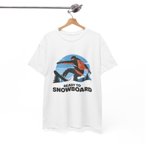 Tričko s potiskem "Ready to Snowboard" - Image 3