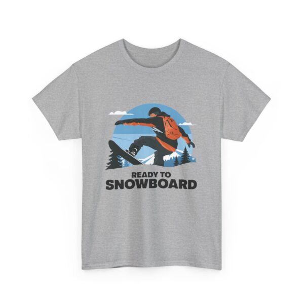 Tričko s potiskem "Ready to Snowboard" - Image 6