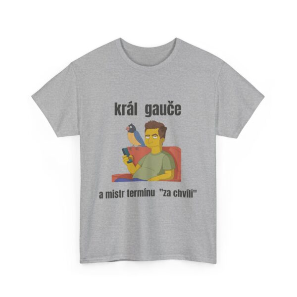Tričko s potiskem "král gauče" - Obrázek 4