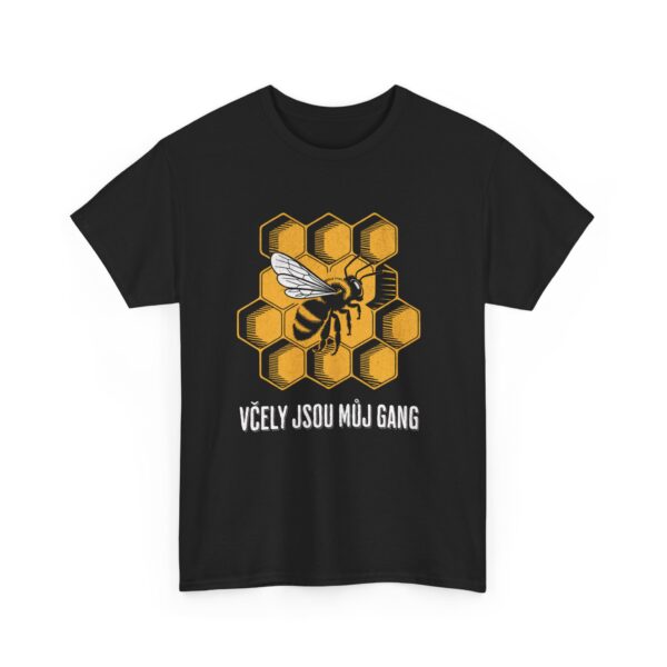 Tričko s potiskem "Včely jsou můj gang" – medová mafie v akci!