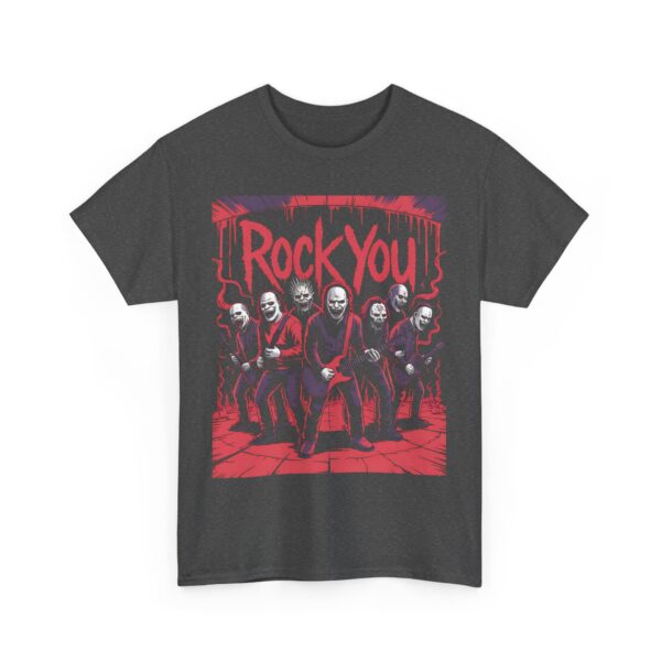 Tričko s potiskem "Rock You" – Banda šílenců s kytarou přichází! - Obrázek 4
